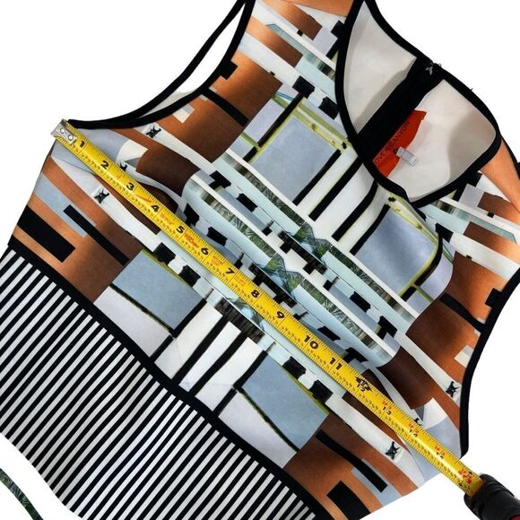 Clover Canyon Digital Print Fitted Scuba Dress - Picture 6 of 12